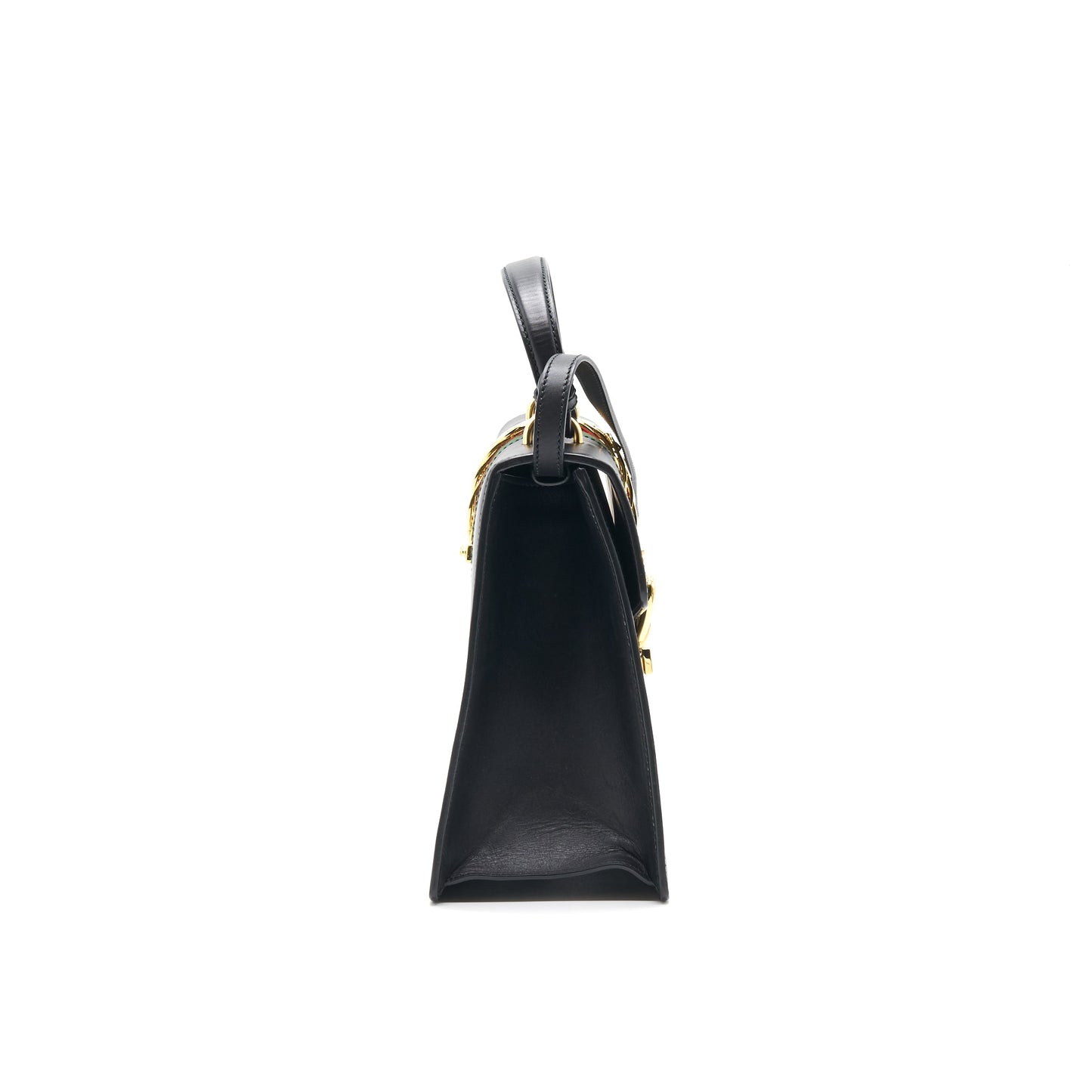 GUCCI SYLVIE MEDIUM TOTE BAG BLACK