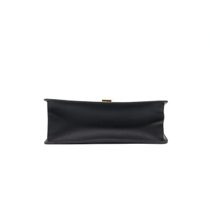 GUCCI SYLVIE MEDIUM TOTE BAG BLACK