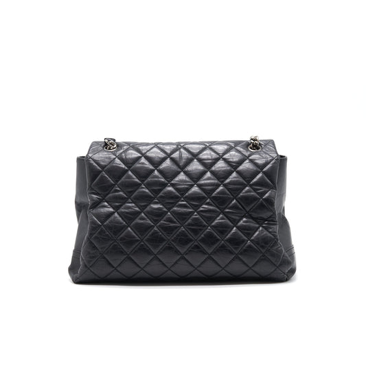 Chanel Calfskin Flap Bag Black