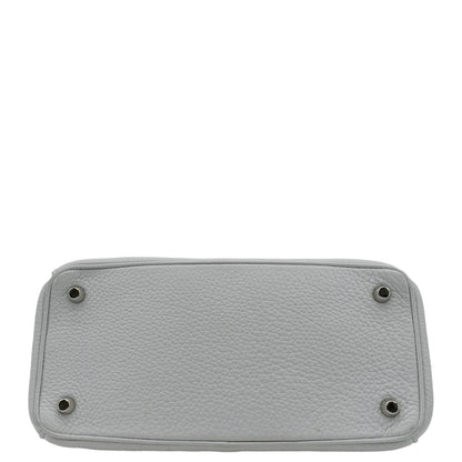 CHRISTIAN DIOR Be Dior Small Leather Flap Shoulder Bag Grey