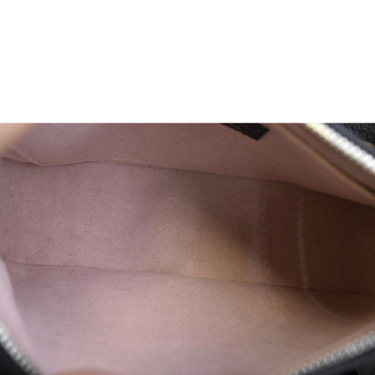 LOUIS VUITTON Marelle Epi Leather Shoulder Bag Black