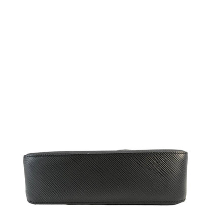 LOUIS VUITTON Marelle Epi Leather Shoulder Bag Black