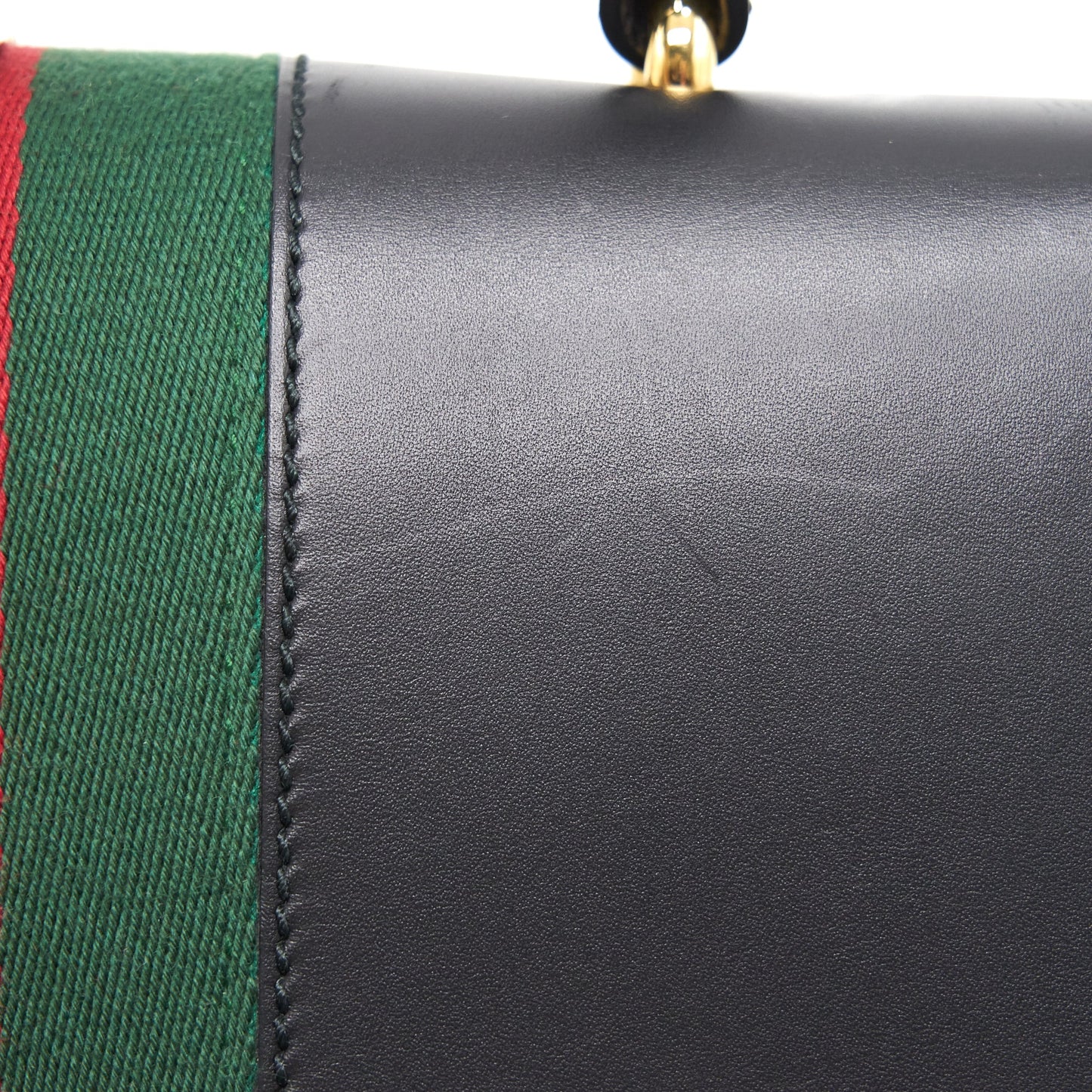 GUCCI SYLVIE MEDIUM TOTE BAG BLACK