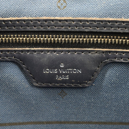 LOUIS VUITTON Neverfull MM Escale Monogram Canvas Shoulder Bag Blue