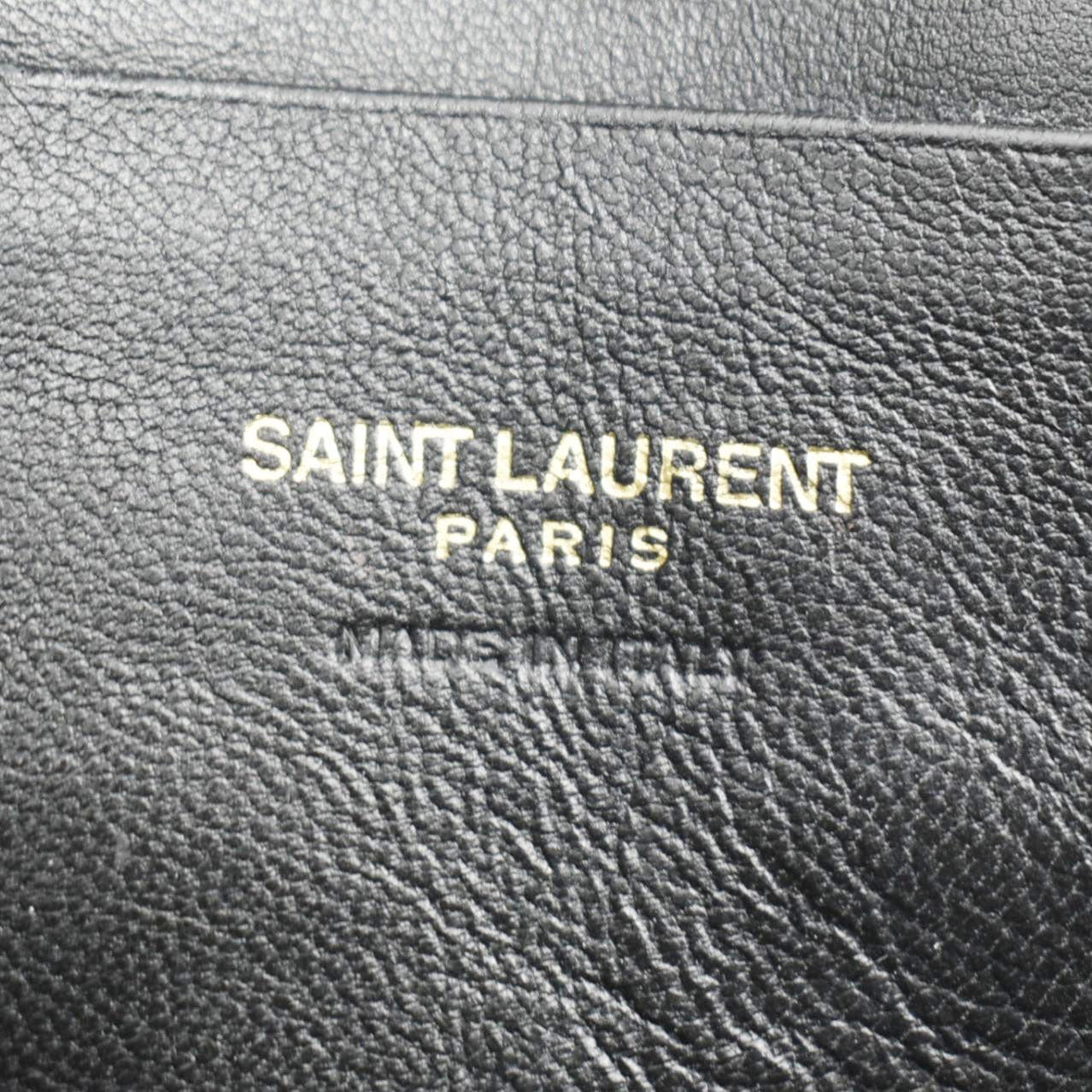 YVES SAINT LAURENT Lou Chevron Leather Camera Crossbody Bag Red