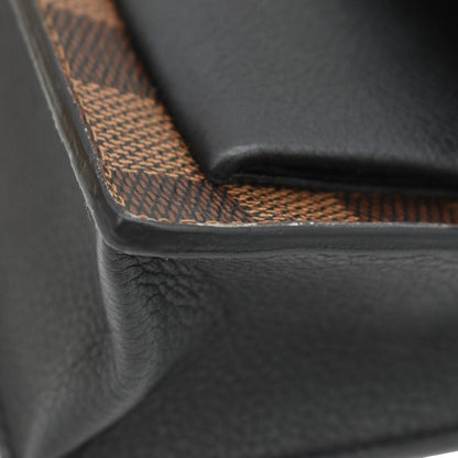 LOUIS VUITTON Vavin PM Damier Ebene Shoulder Bag Brown