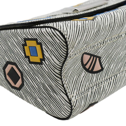 LOUIS VUITTON Twist Azteque MM Epi Leather Shoulder Bag White