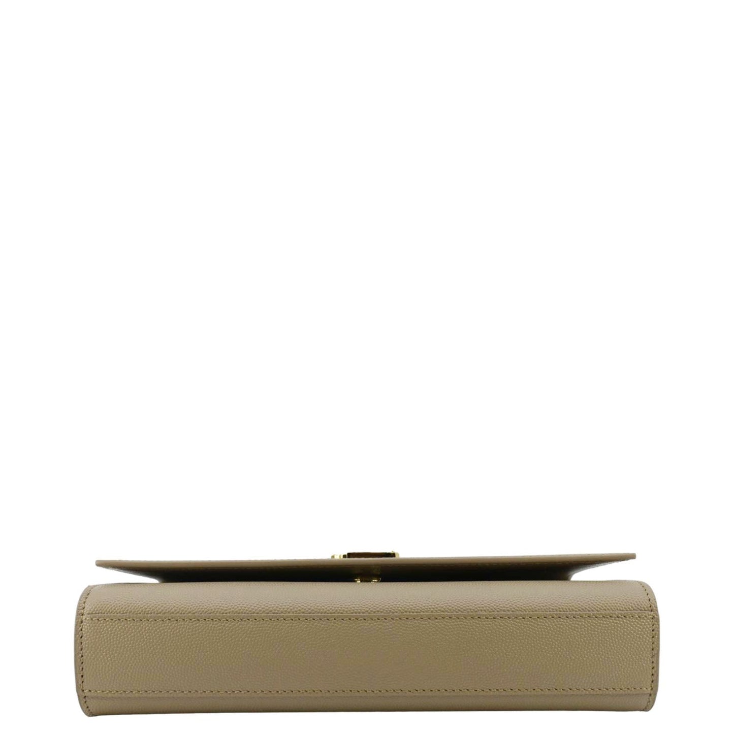 YVES SAINT LAURENT Kate  Leather Chain Crossbody Bag Cream