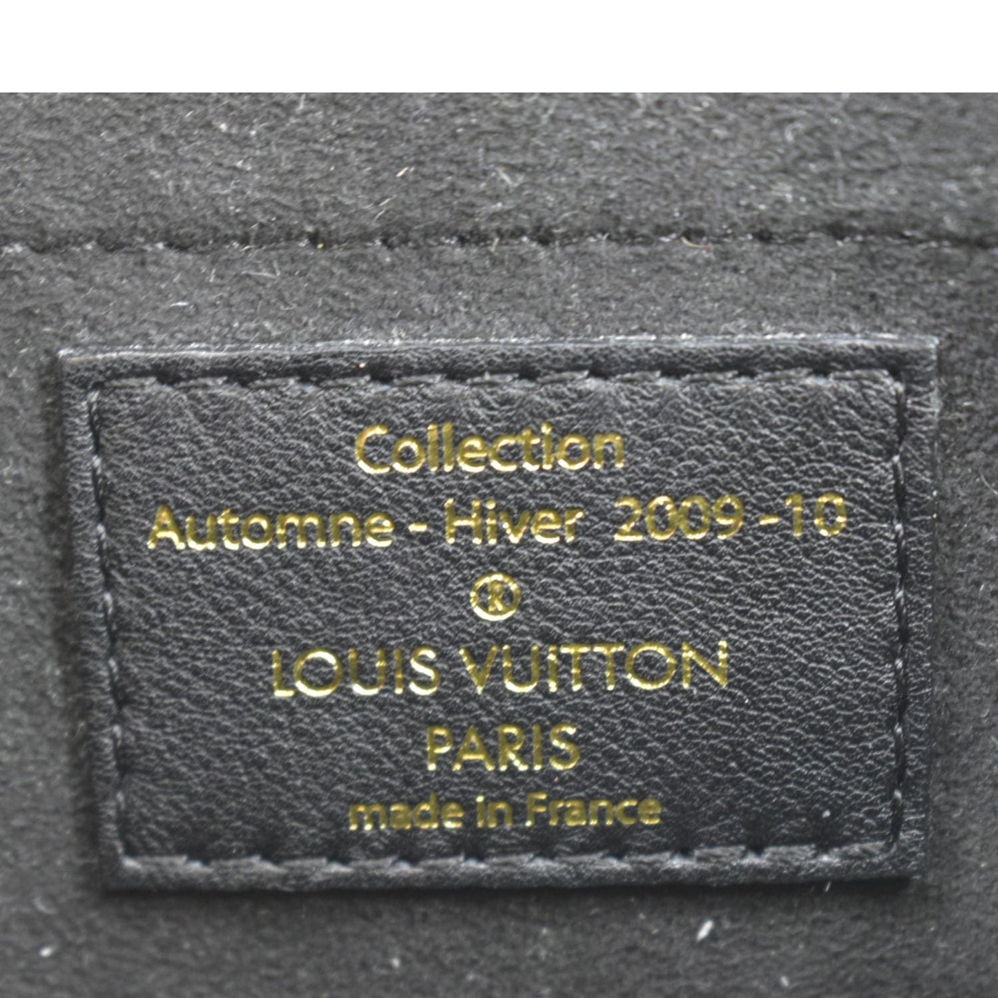 LOUIS VUITTON Mini Pochette Monogram Sequins Eclipse Accessoires Pouch Brown