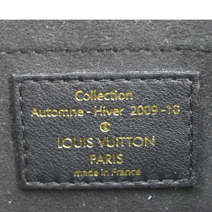 LOUIS VUITTON Mini Pochette Monogram Sequins Eclipse Accessoires Pouch Brown