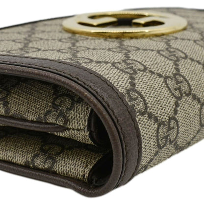 GUCCI Mini Blondie GG Supreme Canvas Belt Bag Beige 703807