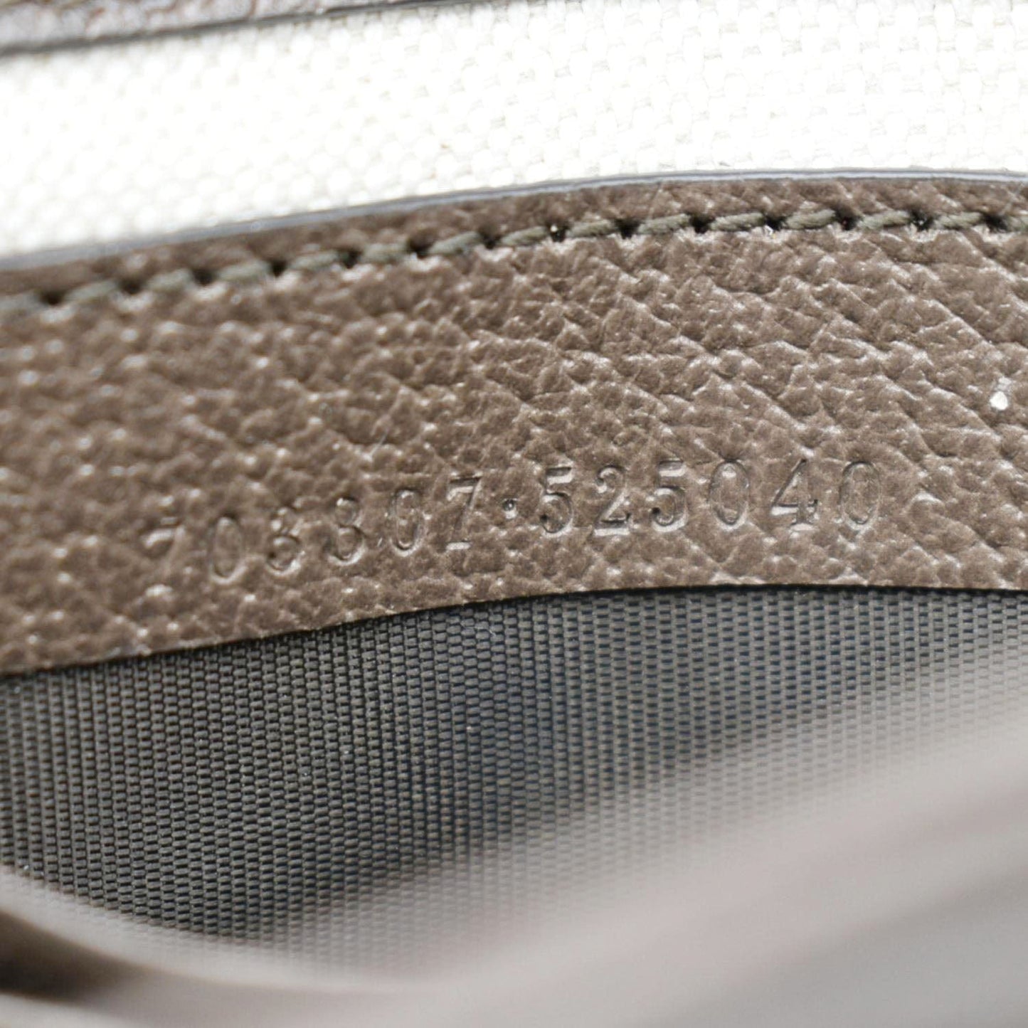 GUCCI Mini Blondie GG Supreme Canvas Belt Bag Beige 703807