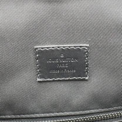 LOUIS VUITTON Christopher PM Reverse Monogram Eclipse Backpack Bag Black