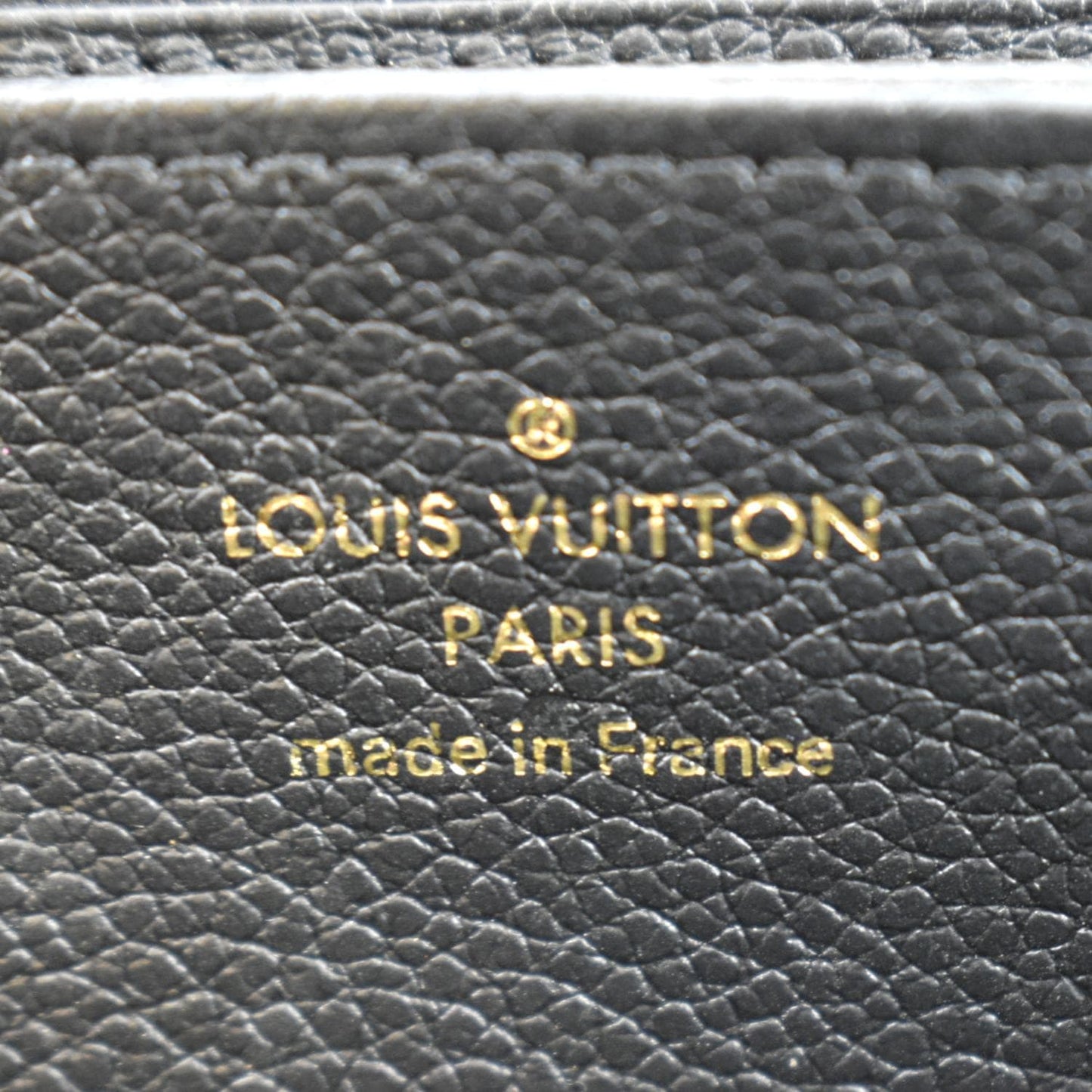 LOUIS VUITTON Zip Around Monogram Empriente Leather Wallet Bicolor