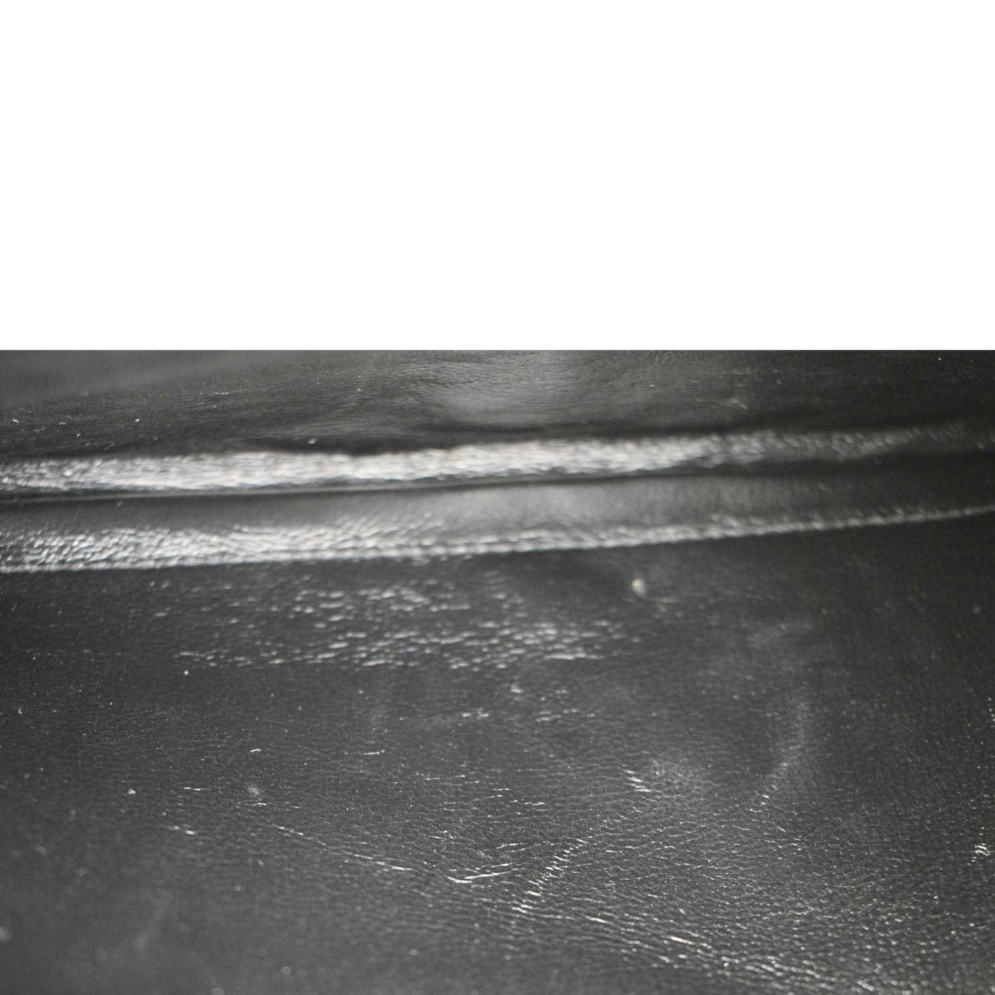 YVES SAINT LAURENT Cassandre Leather Chain Crossbody Bag Brown