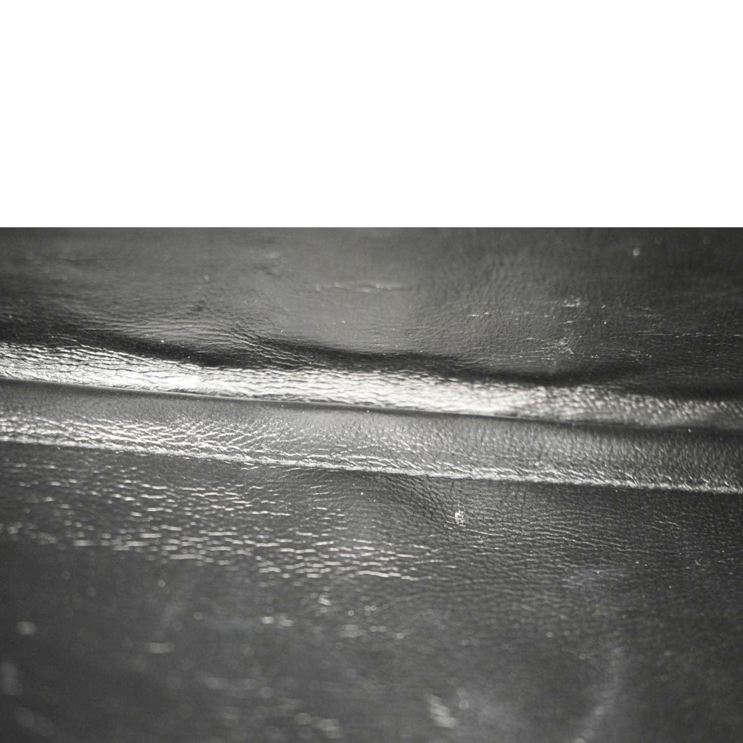 YVES SAINT LAURENT Cassandre Leather Chain Crossbody Bag Brown