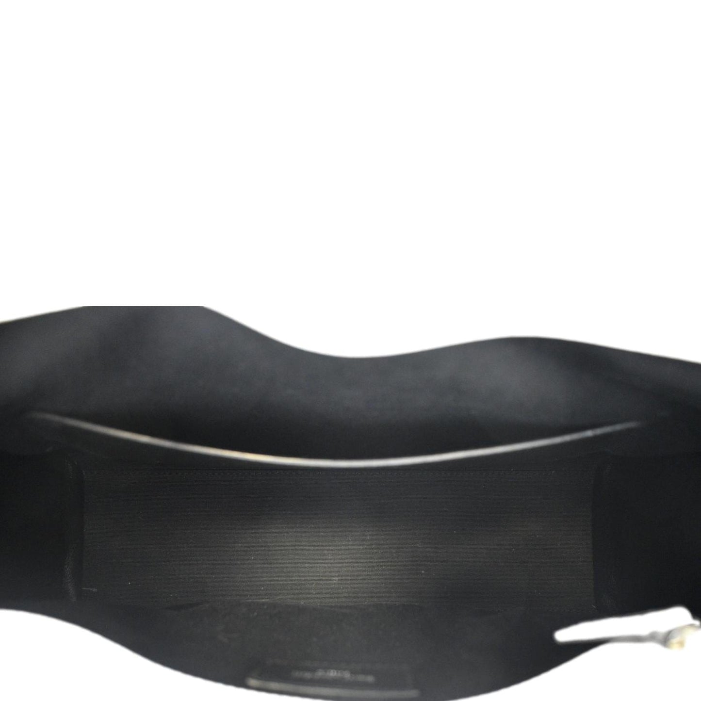 YVES SAINT LAURENT Small Manhattan Leather Shopper Tote Bag Grey