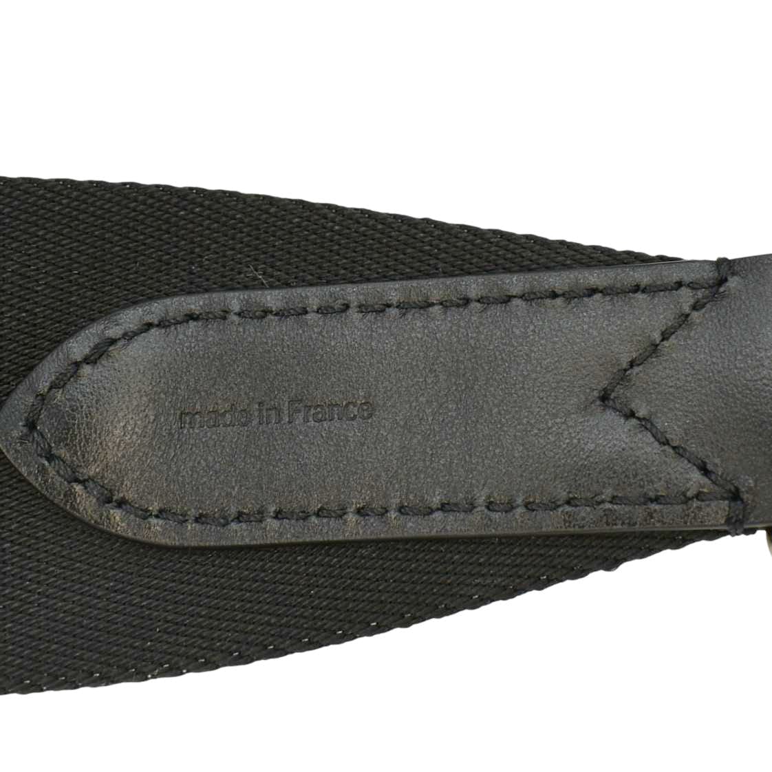 LOUIS VUITTON Jacquard Strap Black Size 40