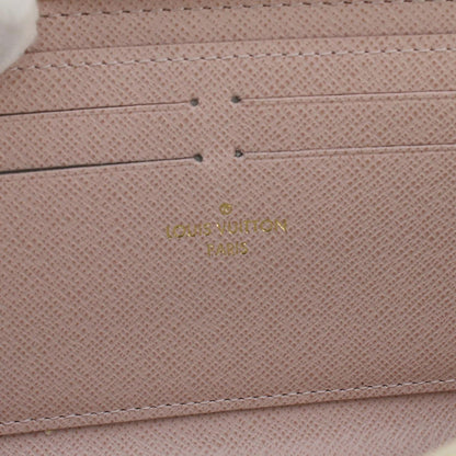 LOUIS VUITTON Clemence Damier Azur Wallet Rose Ballerine