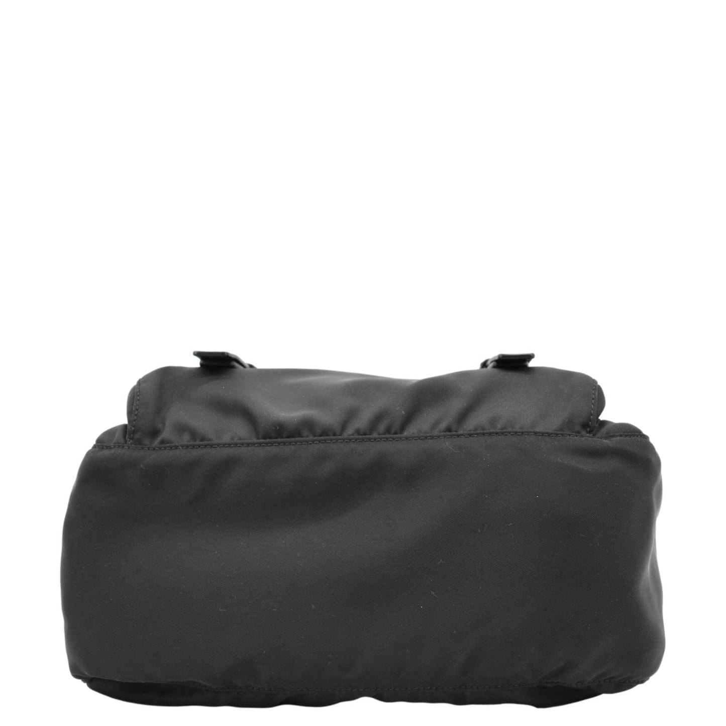 PRADA Vela Re-Edition Nylon Messenger Bag Black