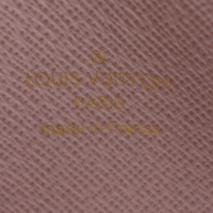 LOUIS VUITTON Double Zip Pochette Damier Azur Crossbody Bag White