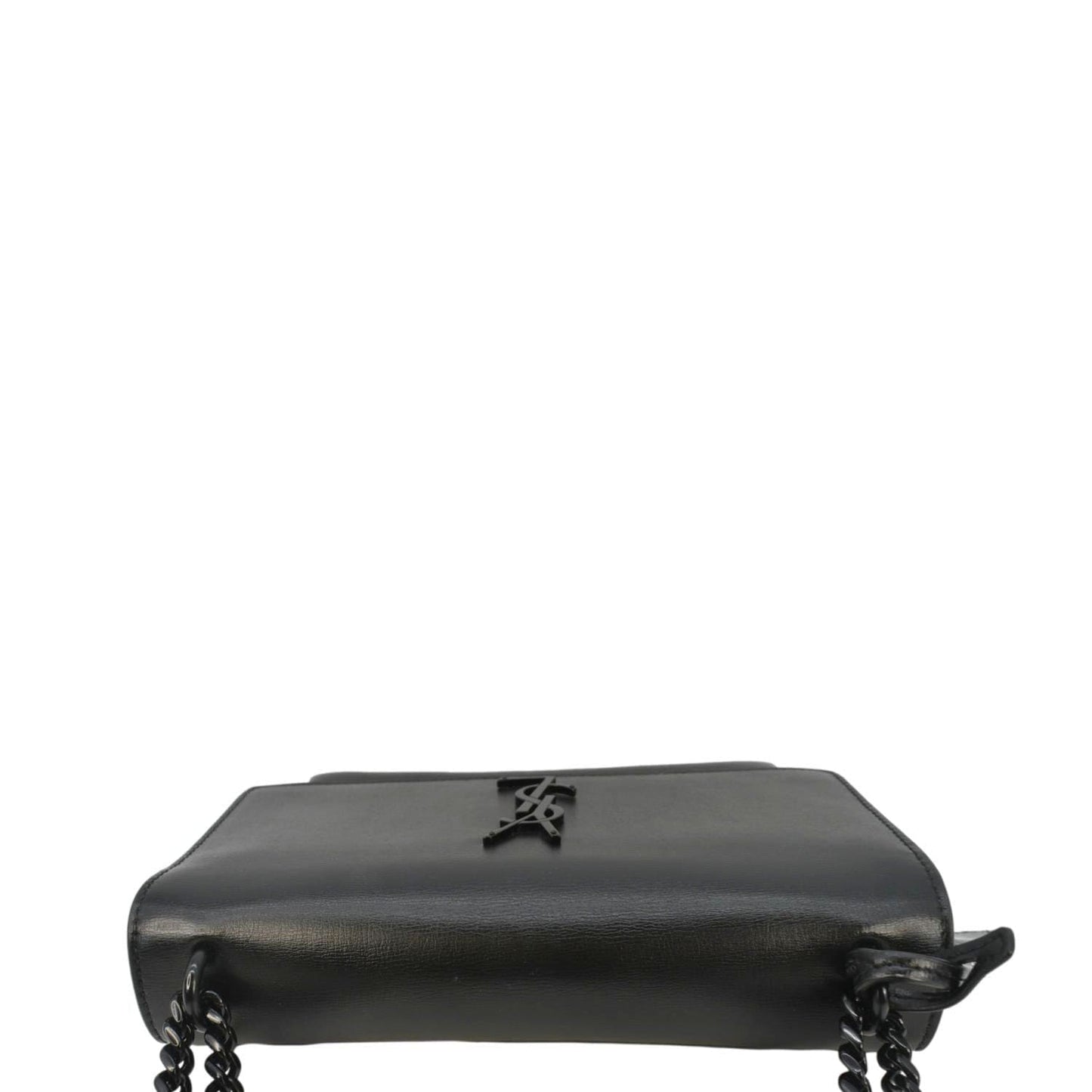 YVES SAINT LAURENT Sunset Medium Leather Shoulder Bag Black