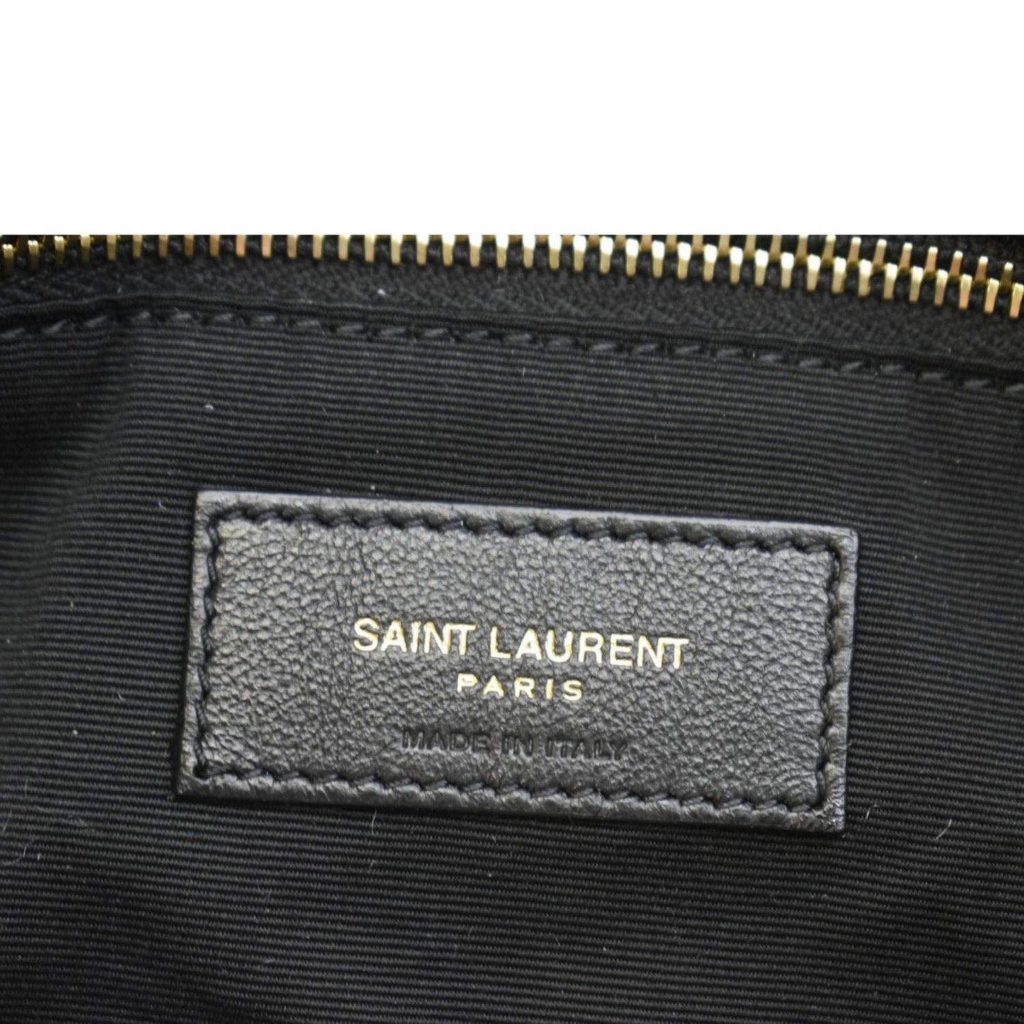 YVES SAINT LAURENT Loulou Puffer Small Quilted Lambskin Leather Chain Crossbody Bag Olive