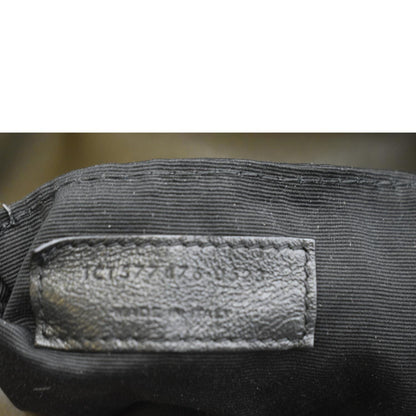 YVES SAINT LAURENT Loulou Puffer Small Quilted Lambskin Leather Chain Crossbody Bag Olive