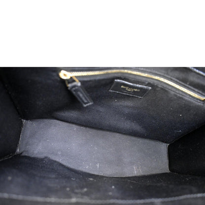 YVES SAINT LAURENT Envelope Medium Matelasse Leather Crossbody Bag Black