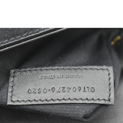 YVES SAINT LAURENT Kate Tassel Suede Crossbody Bag Black