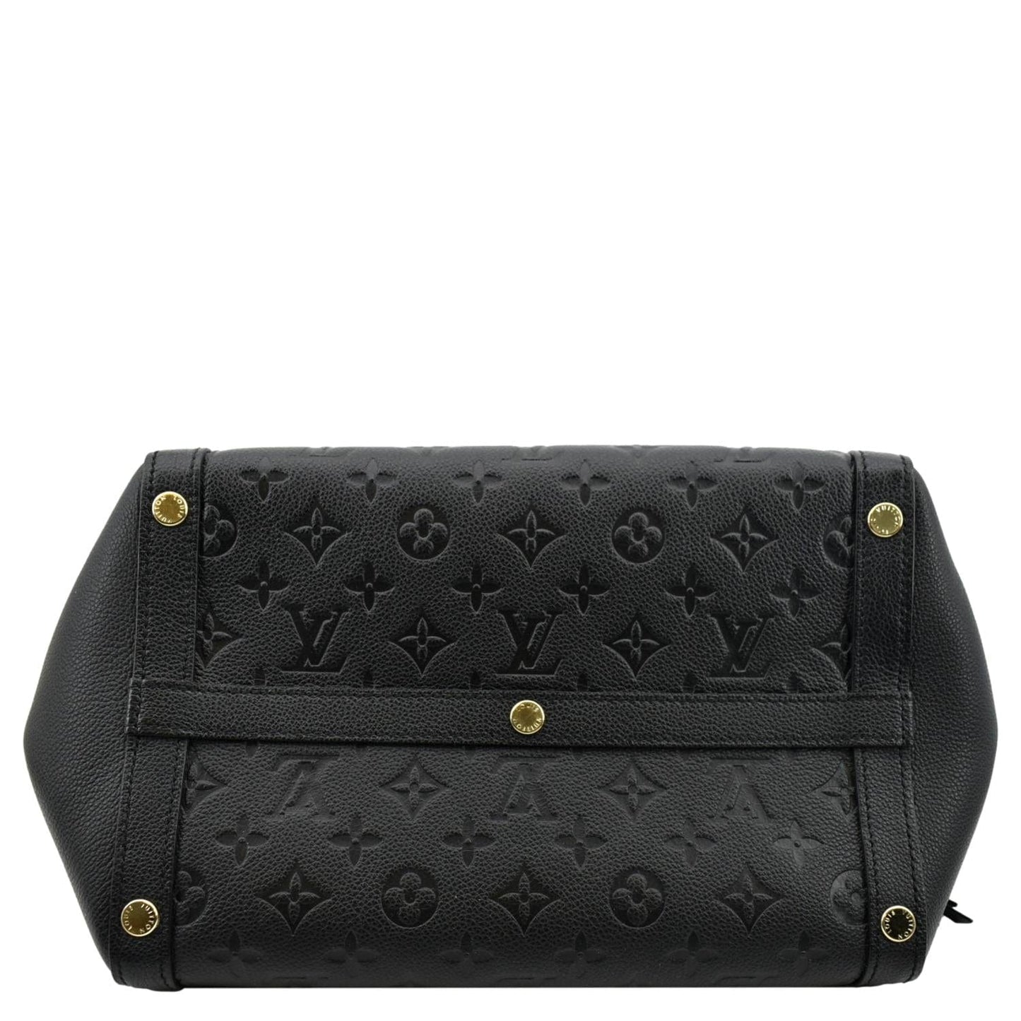LOUIS VUITTON Marais MM Monogram Emperiente Satchel Bag Black