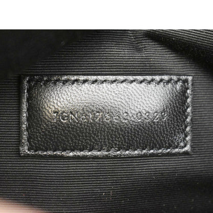 YVES SAINT LAURENT Cassandre Flap Leather Pouch Beige