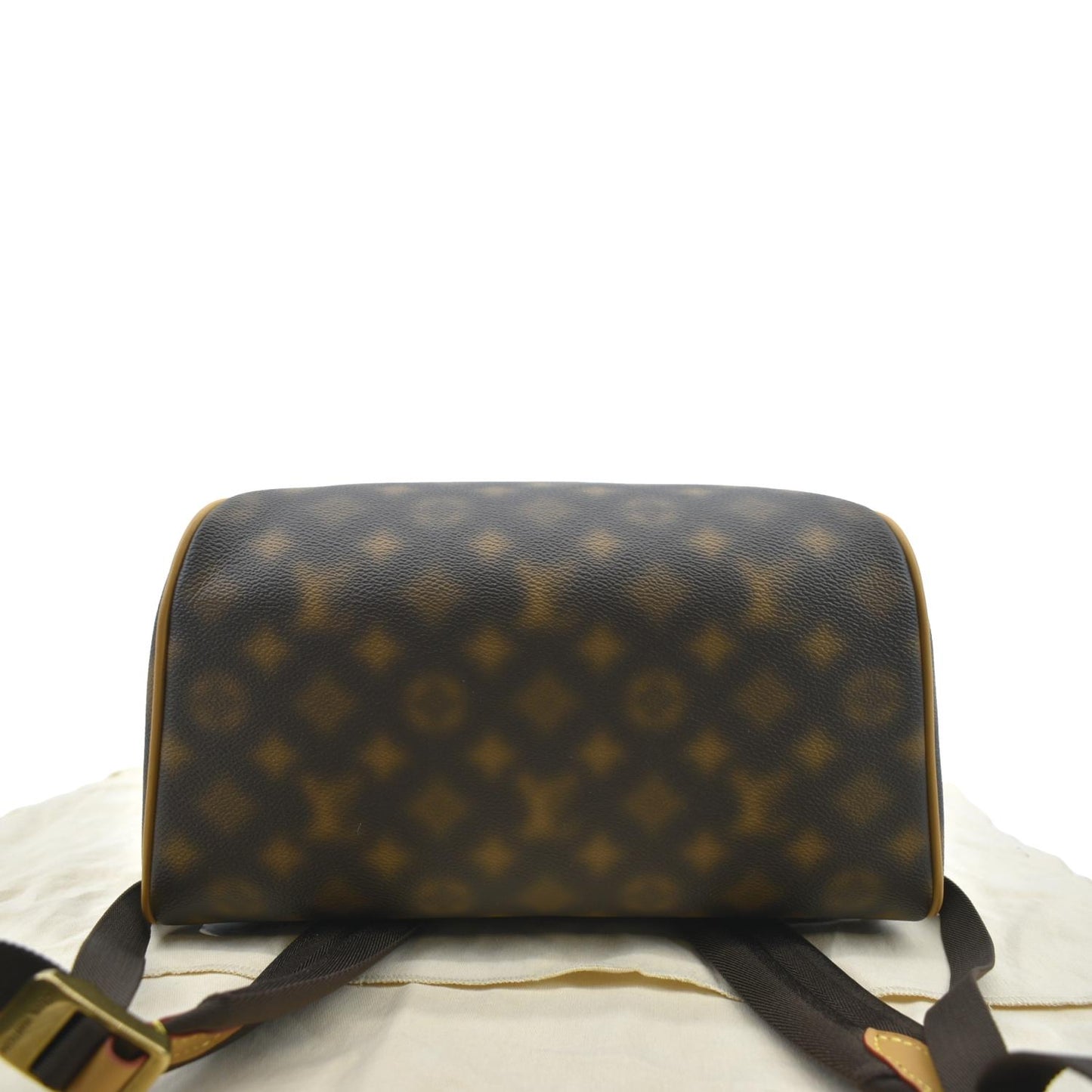 Louis Vuitton Ellipse Coated Canvas Backpack Bag Brown
