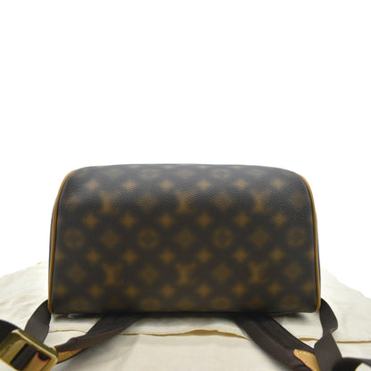 Louis Vuitton Ellipse Coated Canvas Backpack Bag Brown