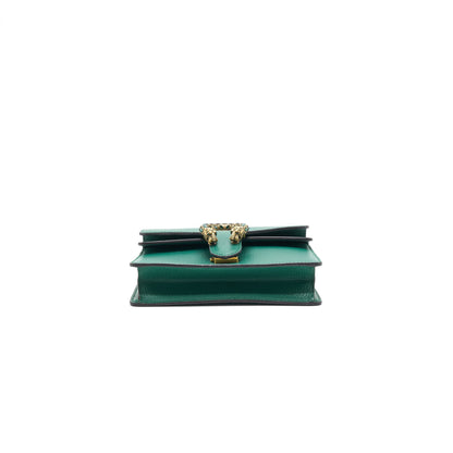Gucci Dionysus Mini Leather Bag Green
