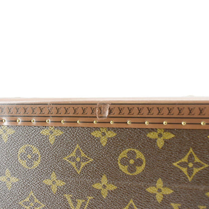 LOUIS VUITTON Bisten 75 Vintage Monogram Canvas Travel Suitcase Bag Brown