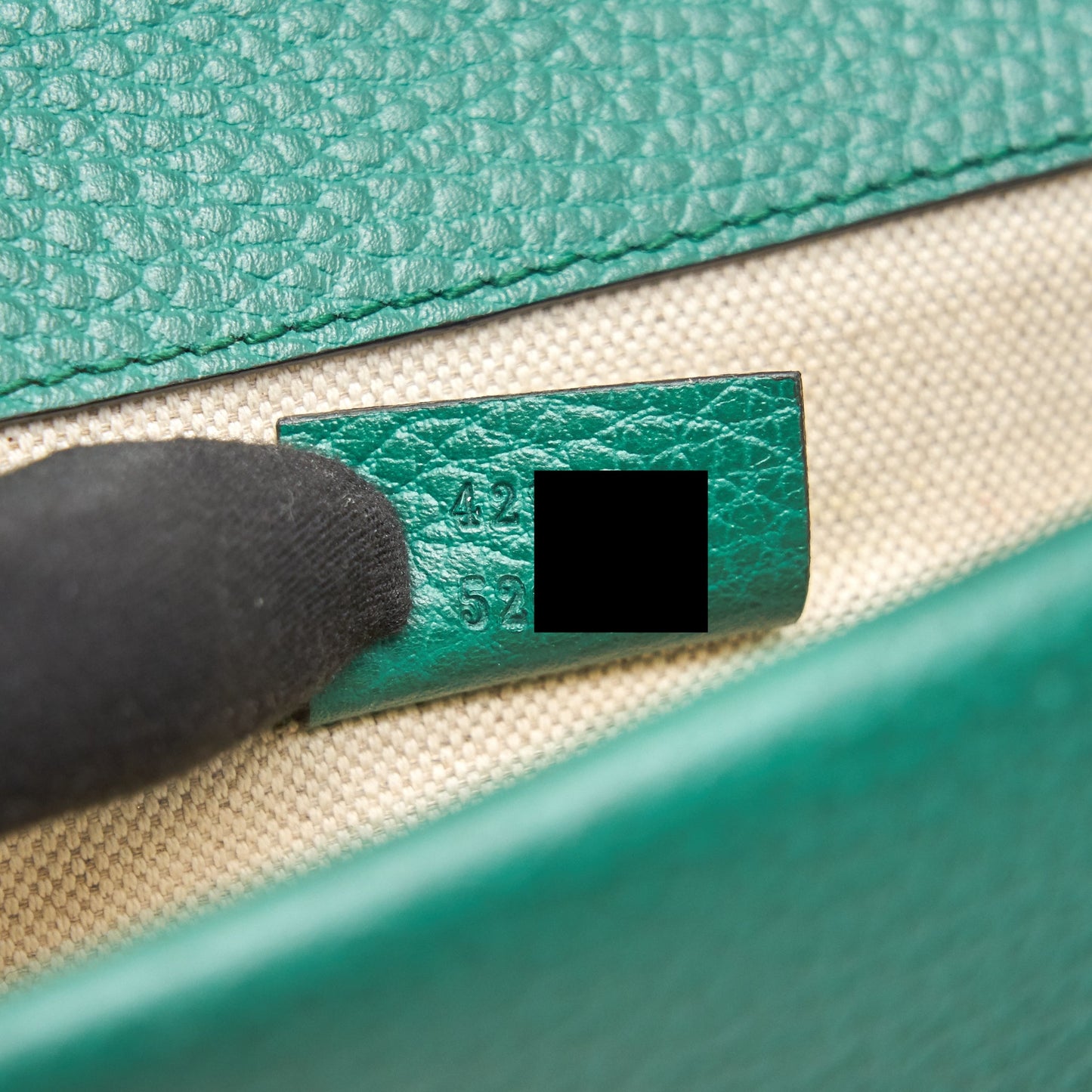 Gucci Dionysus Mini Leather Bag Green