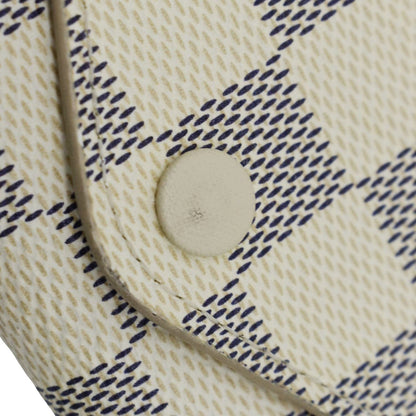 LOUIS VUITTON Josephine  Damier Azur Wallet White