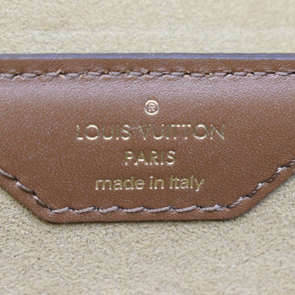 LOUIS VUITTON Papillon Trunk Monogram Canvas Satchel Bag Brown