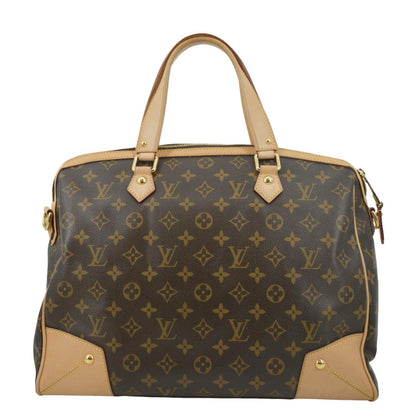 LOUIS VUITTON Retiro GM Monogram Canvas Shoulder Bag Brown