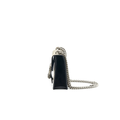 GUCCI DIONYSUS GG SUPREME MINI BAG BLACK