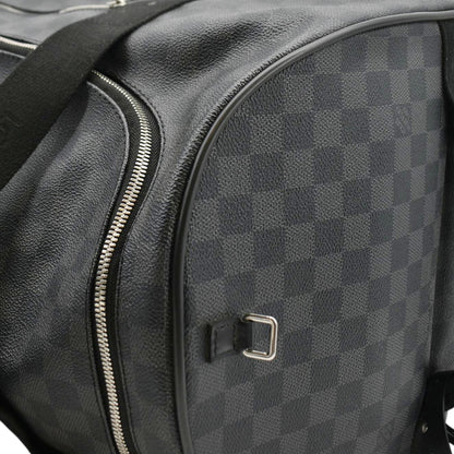 LOUIS VUITTON Neo Eole 55 Damier Graphite Rolling Travel Bag Black