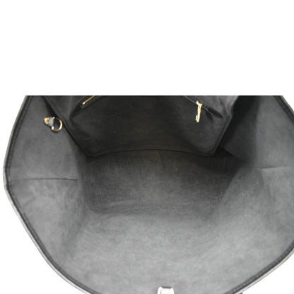 LOUIS VUITTON Game On Neverfull MM Monogram Canvas Tote Bag Black