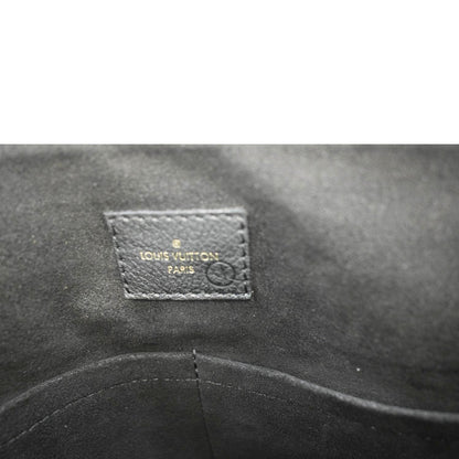 LOUIS VUITTON Pallas MM Monogram Canvas Shoulder Bag Brown