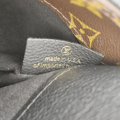 LOUIS VUITTON Pallas MM Monogram Canvas Shoulder Bag Brown