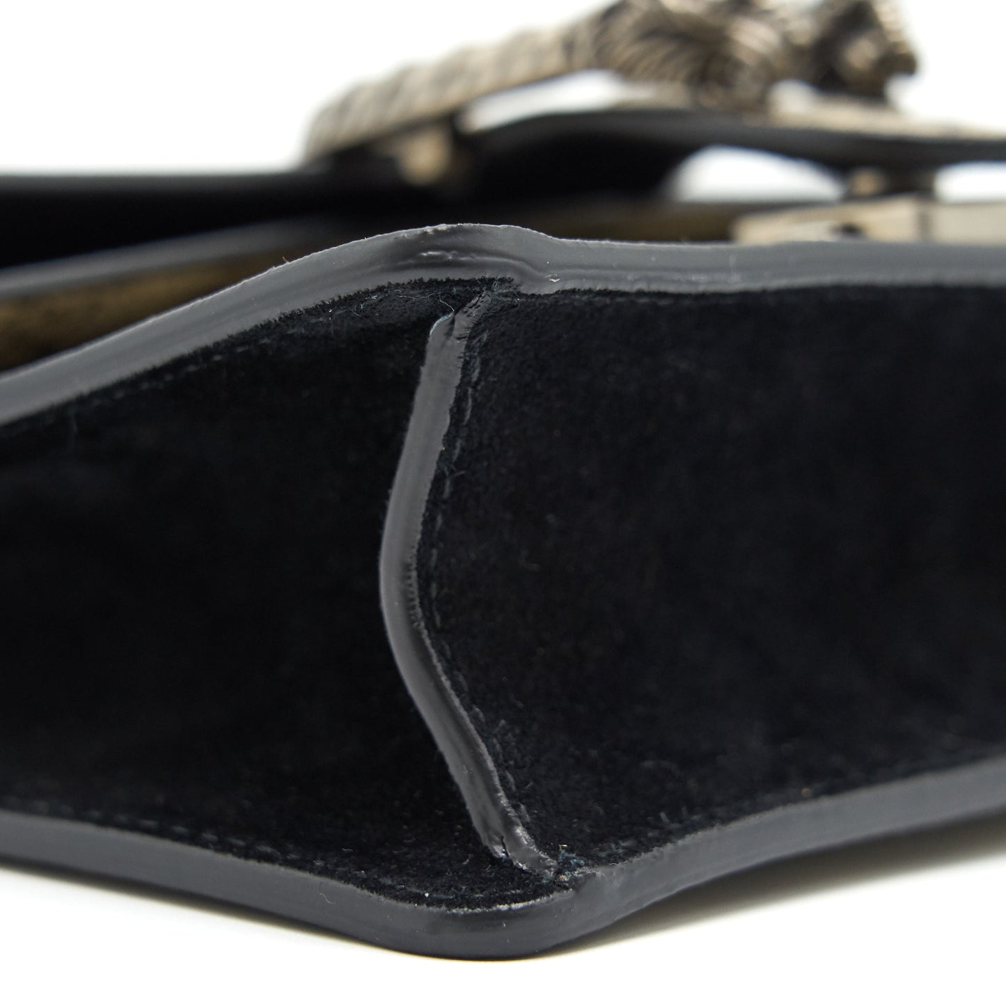 GUCCI DIONYSUS GG SUPREME MINI BAG BLACK