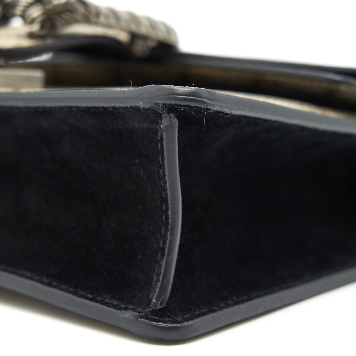 GUCCI DIONYSUS GG SUPREME MINI BAG BLACK