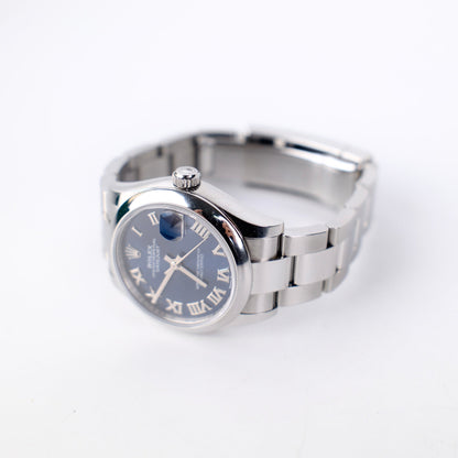 Rolex Datejust 31mm Stainless Steel Blue Face Watch 278240