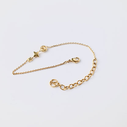 Louis Vuitton Petite Louis Bracelet Costume Jewellery