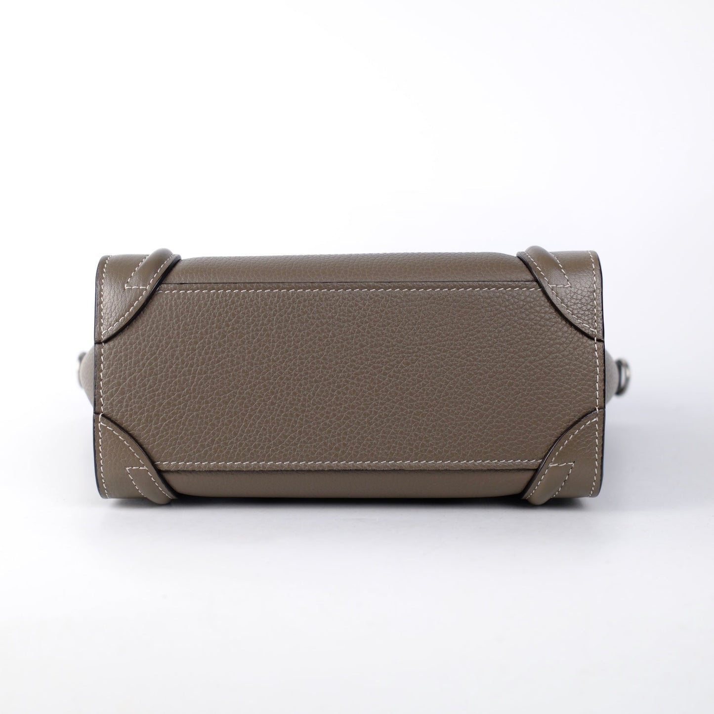 Celine Luggage Nano Calfskin Taupe